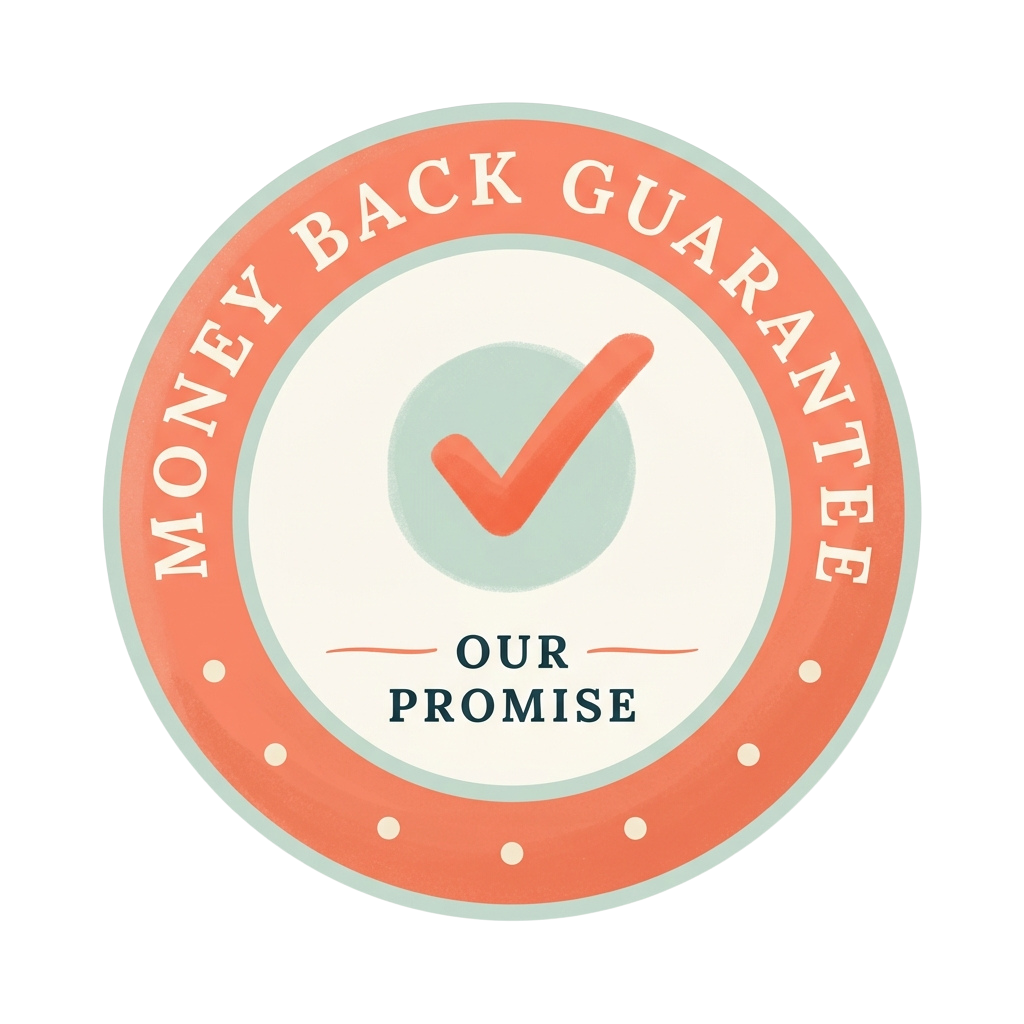 Money Back Guarantee, Our Promise